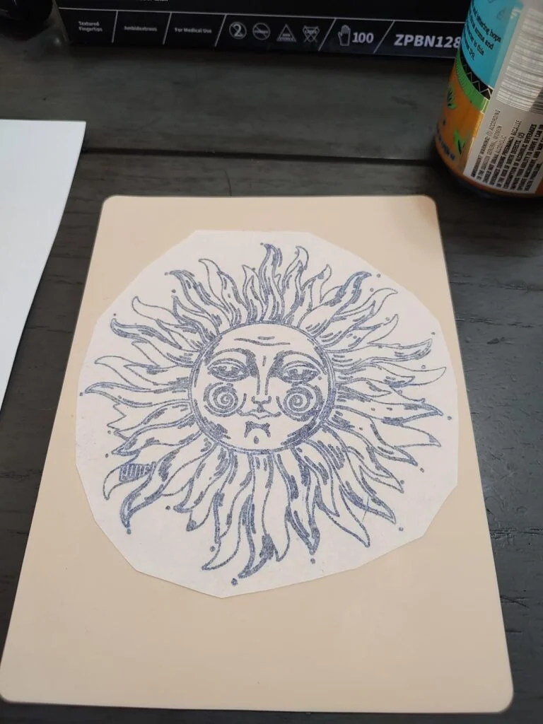 phomemo m08f tattoo stencil