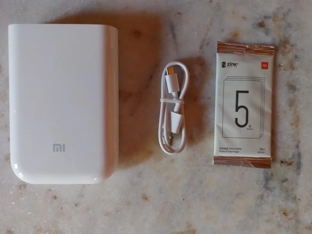 Accesorios de la impresora portatil Xiaomi Mi Portable Photo Printer