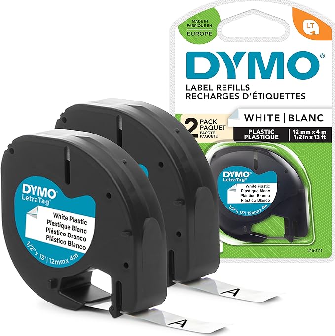 DYMO LetraTag plastico etiquetas | auténtico