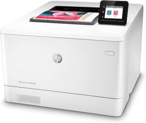 Lado lateral HP Color LaserJet Pro M454dw