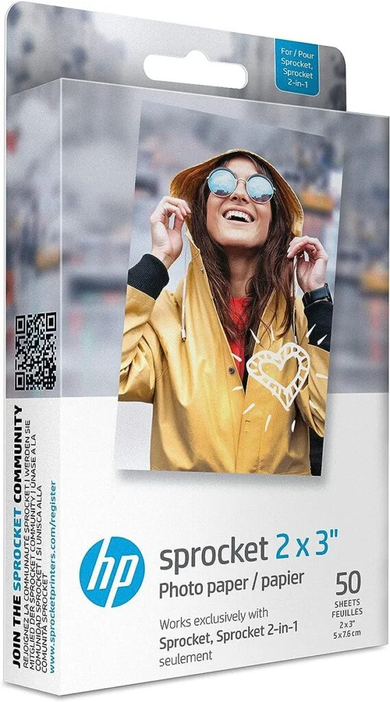 Papel fotografico 2x3 tecnologia zink