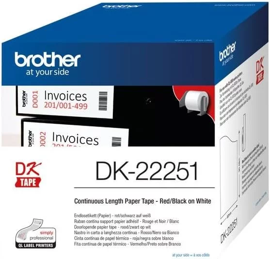 Brother DK22251 Cinta continua de papel termico