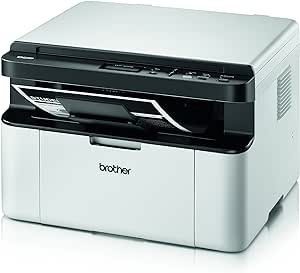 Brother DCP1610W - Impresora Multifuncion Laser Monocromo, Blanco Y Negro, unica
