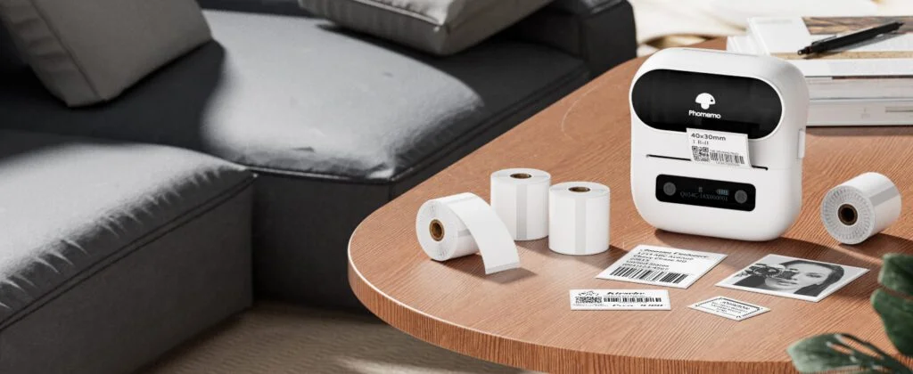 Rollo de papel termico de la phomemo M220