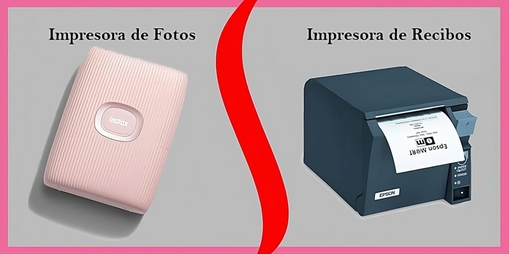 Impresora de fotos y recibos