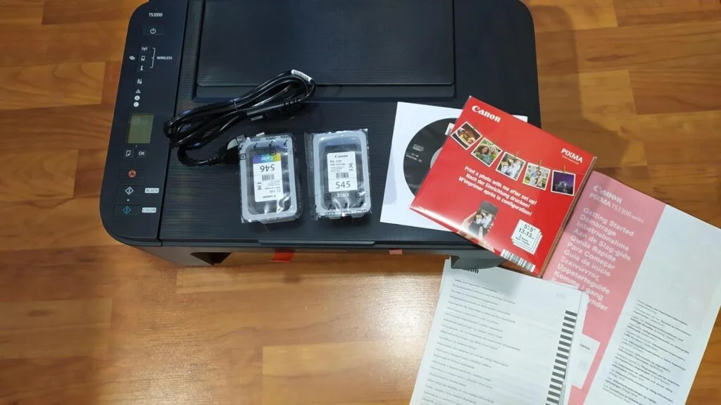 Accesorios que incluyen el paquete cuando compras la ts3350