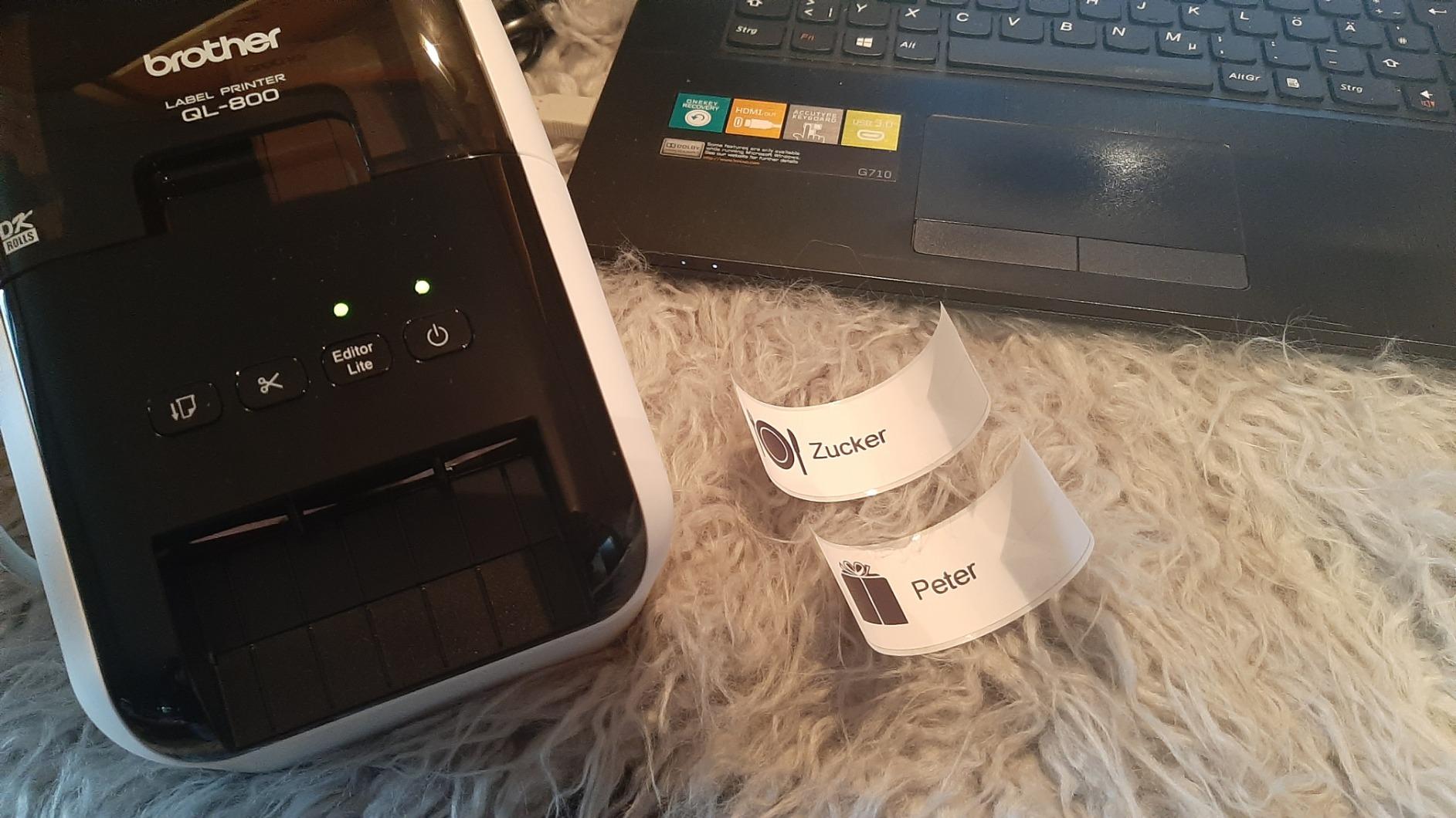 Brother QL-800 Label Printer - Professional Thermal Label Printer, Fast Printing