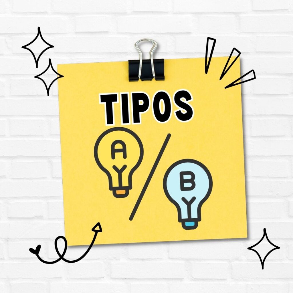 Tipos, comparativas y mas 