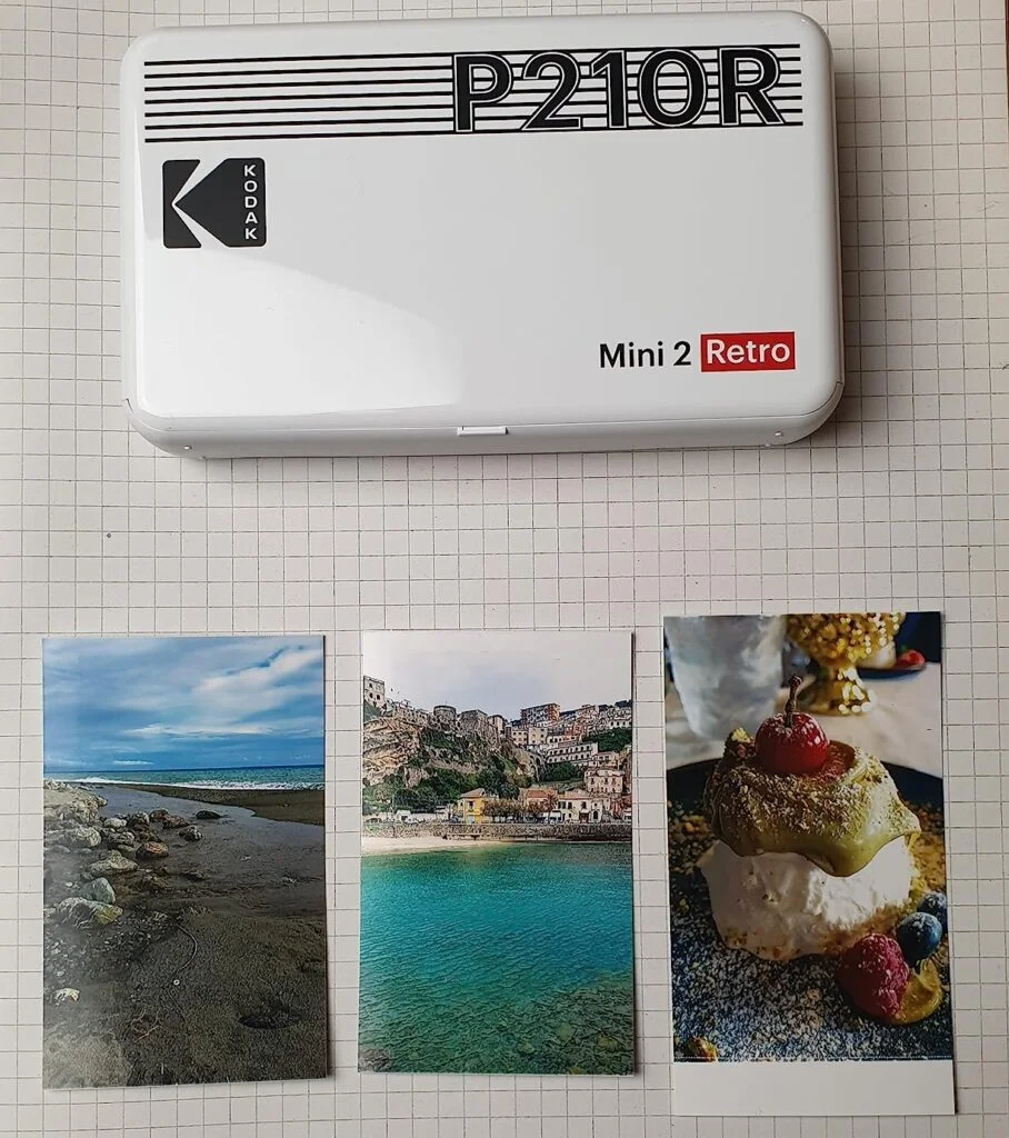 kodak mini 2 retro 4pass impresora de fotos portátil