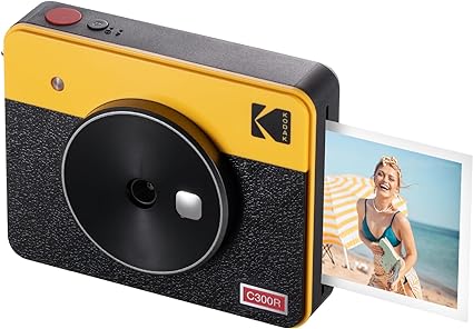 Lebakort Custodia Rigida Da Viaggio Per KODAK Mini Shot 3 ERA / Mini 3 ERA / Mini Shot 3 Retro / Mini 3 Retro, Con Tasca Per Accessori, Colore Nero