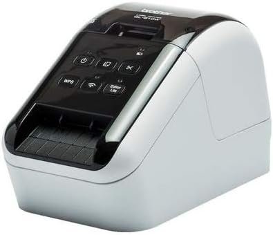 Brother QL-810W impresora a color negro y rojo