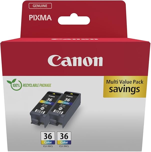 Cartuchos de tinta a color Canon BX110