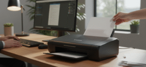 Impresora pequeña inalámbrica para uso personal