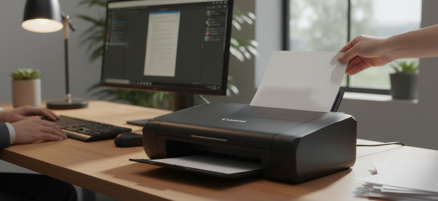 Impresora pequeña inalámbrica para uso personal